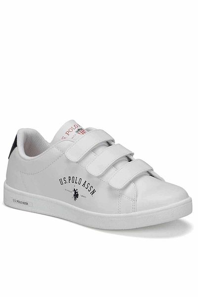 U.S. Polo Assn. SINGER 9PR White Women's Sneaker Shoes 100418133