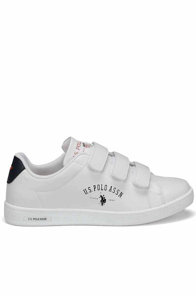 U.S. Polo Assn. SINGER 9PR White Women's Sneaker Shoes 100418133