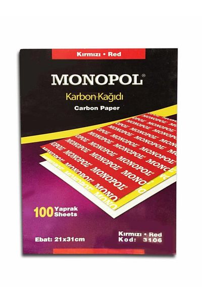 Monopol Carbon Paper A4 21*31 Red