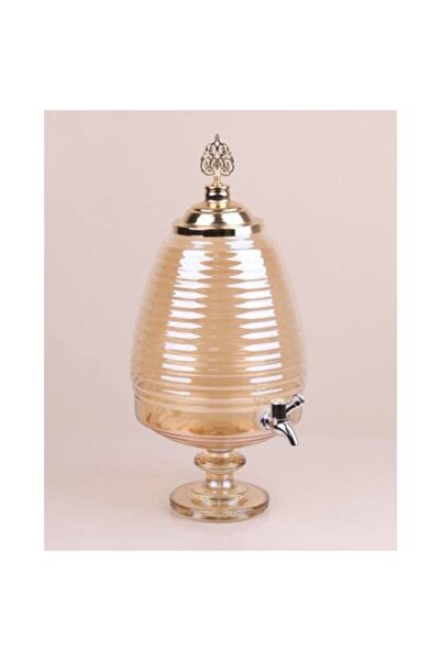 Çiftçiler Cam Sebil, Damacana, Şerbetlik, Yağdanlık Musluklu 5 Lt.