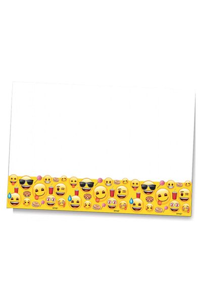 Roll-Up مفرش طاولة بلاستيك مقاس 120x180 سم - عالم الإيموجي