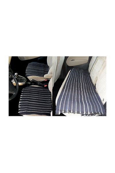 Leader Pave Car Mat Anti-Sweat Set of 3 100% Hand Woven 00234