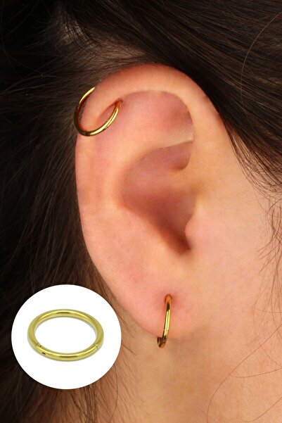 Vilma Aksesuar Cerrahi Çelik Piercing Kulak - Kıkırdak 10 Mm