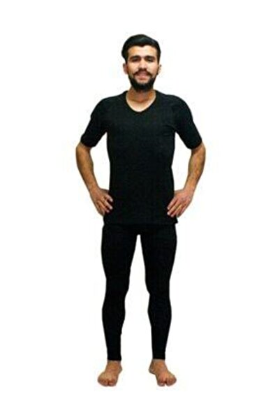 DERTEX Зимен дебел комплект с къси ръкави