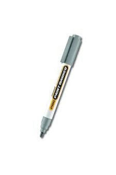 Monami Multi-Purpose Pro Paint Marker - Ironhead Pen, Silver Color
