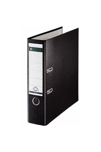 Leitz Leitz Black Wide Plastic Office Folder - 1010t