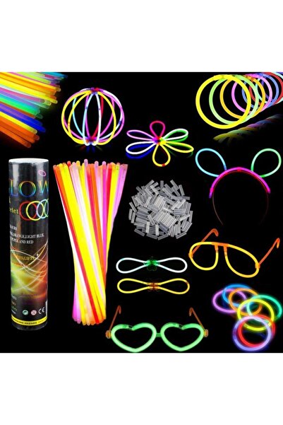 Mutfakkitap Glow Stick Fosforlu Kırılan Çubuk - 100 Adet