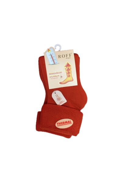 Roff Havlu Bayan Termal Çorap
