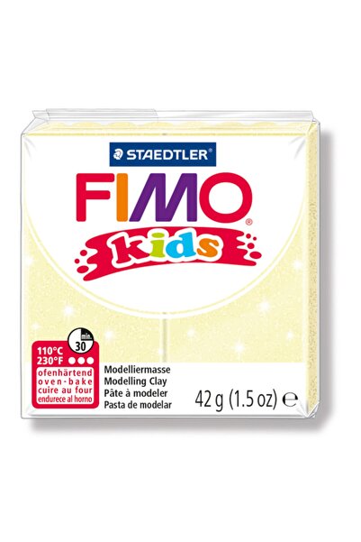 Generic Brand 8030-106 طين النمذجة فيمو® أطفال 42 جرام أصفر لؤلؤي
