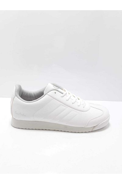 Pierre Cardin Pantofi sport albi pentru bărbați