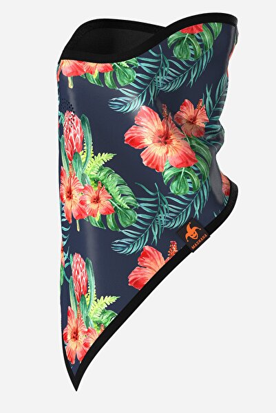 Maskara Baskılı Üçgen Maske Snowboard, Kayak, Kar Maskesi