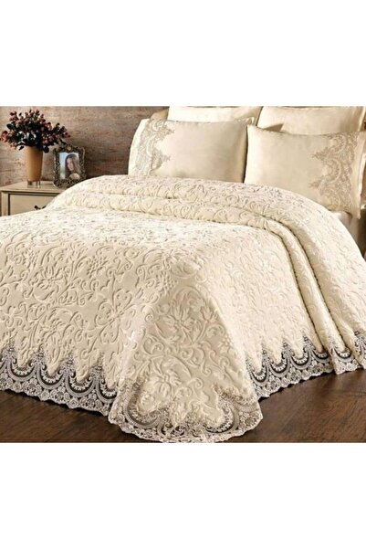 CASAVERA Blanket 6 Piece French Guipure Bridal Blanket Set (Unboxed)