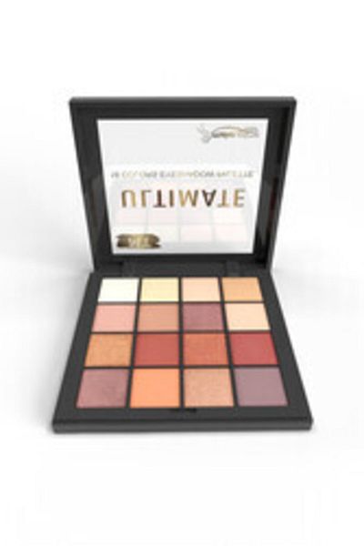 Makeuptime Sildne Mt Ultimate - 16-Piece Brown Color Eyeshadow Palette No: 01