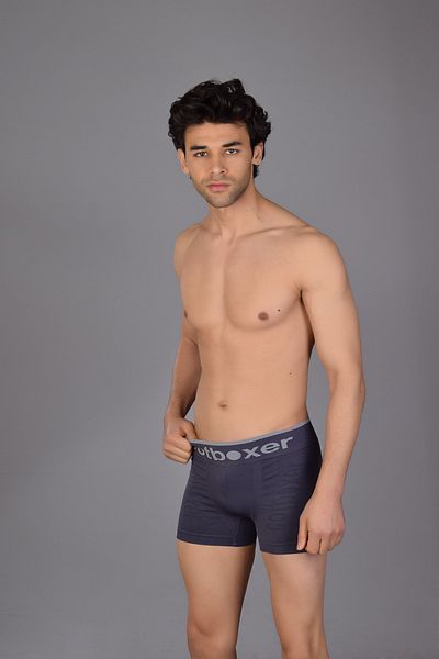 COTBOXER Men's Seamless Smoked Boxers - Ctbxdikfumm