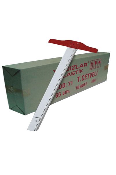 Yıldızlar T Ruler Plastic 65 Cm 71