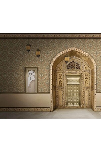 Adawall Rumi 6808-4 Klasik Damask Desenli Duvar Kağıdı
