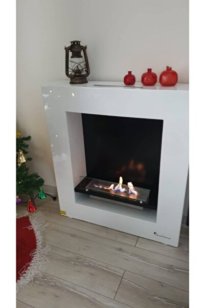 BLUEFLAME Flame Power Bacasız Şömine 1 Litre Bioethanol Şömine Yakıtı (BİOETHANOL YAKITLI ŞÖMİNE)