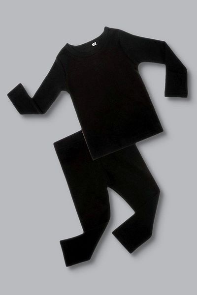 Tutku Costum termic negru pentru fete - Pachet 4 0835-836