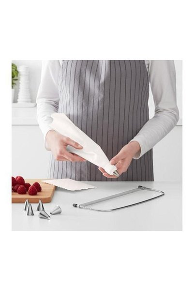 IKEA Smaksam Cake Decoration - Decoration Set White
