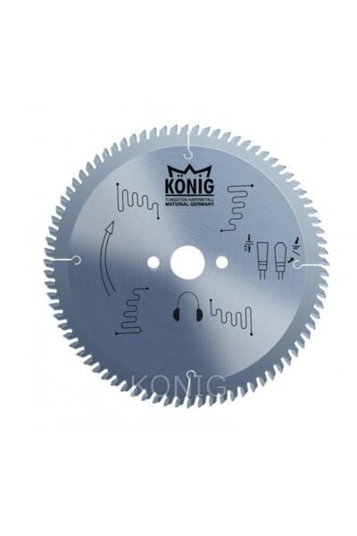 König 300x3,2x30 96 Diş Elmas Daire Testere Sessiz Suntalam Testere