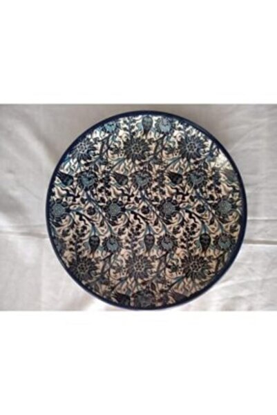 Sultan Çini 30 Cm Samur Desenli Tabak