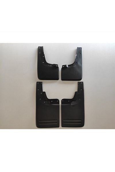 Leader Front Rear 4-Piece Mud Flaps Compatible with Vw Amarok Front Rear