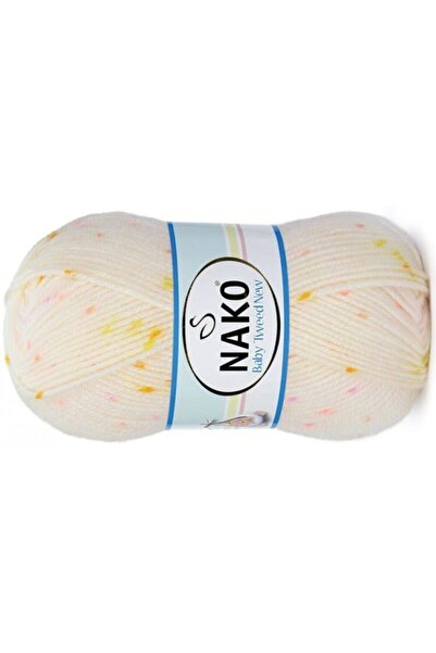 NAKO Baby Tweed New Bebek El Örgü Ipi
