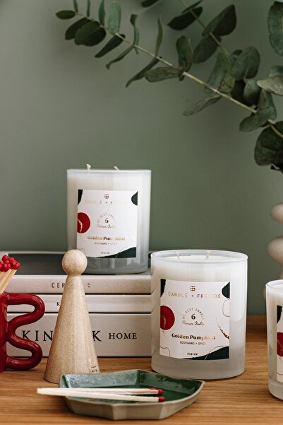 Candle and Friends Bej Seramik Mum Söndürücü