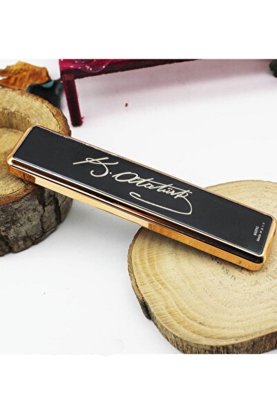 Silvio Monetti Usb Şarjlı Çakmak Atatürk Figürlü