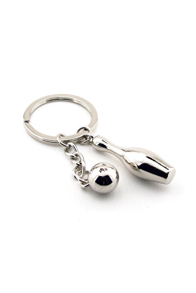 Solfera Μεταλλικό μπρελόκ Unisex με μπάλα του μπόουλινγκ Labut Kc600