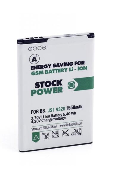Stock Power Blackberry Bb J-s1 / 9320 (1550 Mah) uyumlu   Batarya