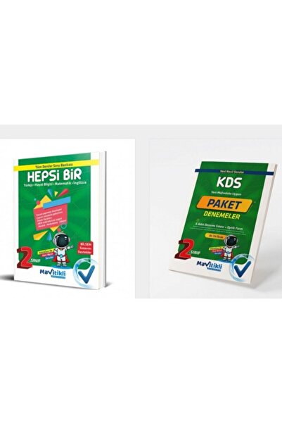 Mavitikli Yayıncılık 2.sınıf Tüm Dersler Sb + Deneme + Okuduğunu Anlama