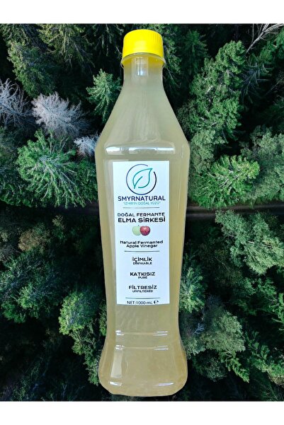 SmyrNatural Doğal Elma Sirkesi Içimlik 1000ml Pet