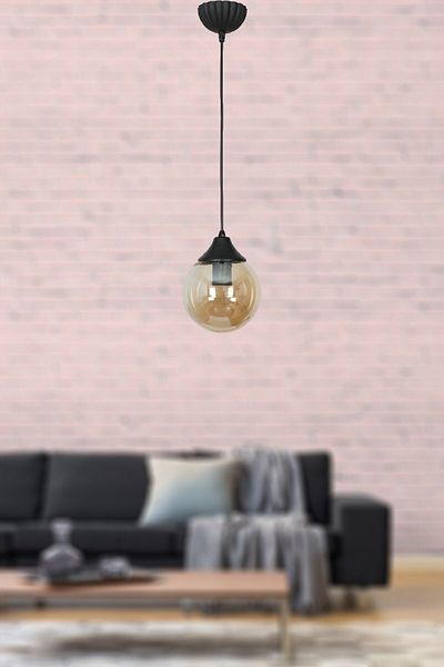 VENON Black Glop Honey Glass Chandelier - Lighting Moonlight Single