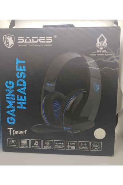 Sades Tpower Usb Oyun Kulaklığı Stereo Ses Kulaklık Kulaklık Için Pc/Xbox/Ps4