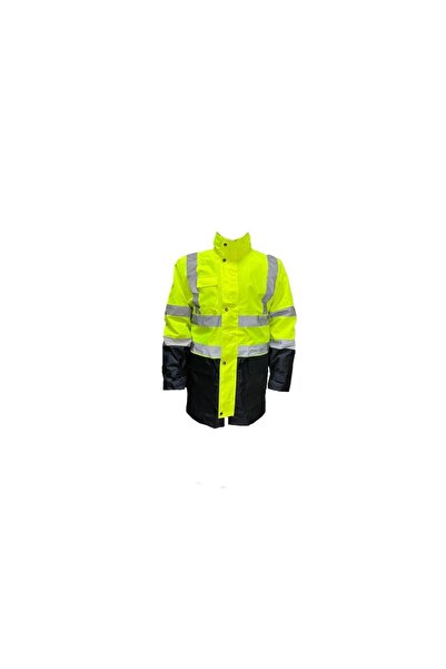 Yerli 5+1 Reflektörlü Kışlık Parka Mont Içi Çıkmalı Kaban M Beden