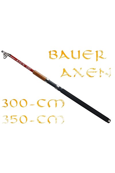 BAUER Axen 3.00m Epoksi 100-200g Teleskopik Olta Kamışı