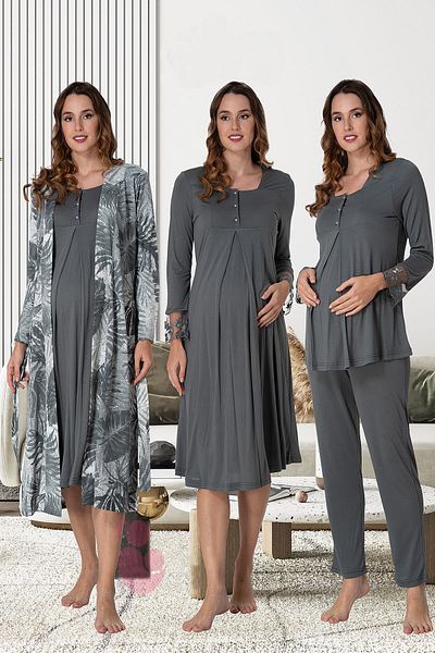lohusahamile Effortt 9046 Smoked Maternity Pregnant Set of 4