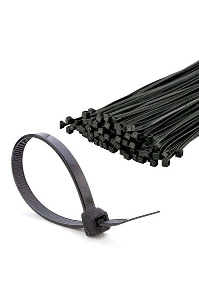 Konsan Kablo Bağı Siyah 300x4,8 1 Paket ( 100 Adet )