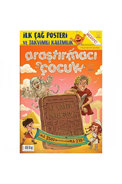 Araştırmacı Çocuk Merkezi 51. Sayı - Ilk Çağda Neler Oldu?