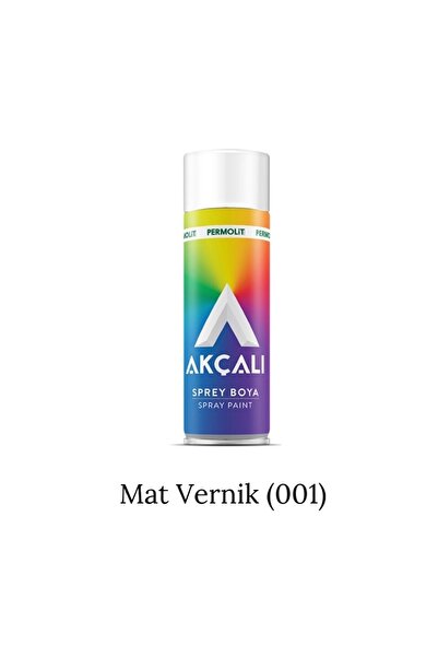 Akçalı Mat Vernik Sprey (001) 400 Ml