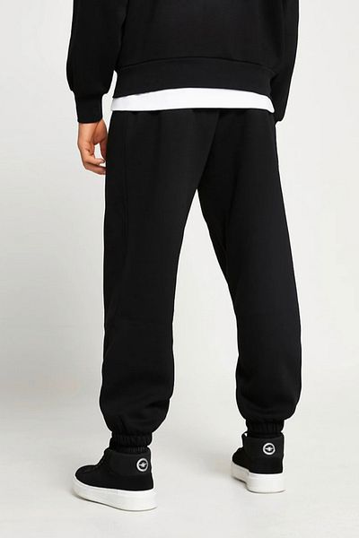 BSBSPOR Ανδρικό μαύρο oversize αθλητικό παντελόνι Joggers