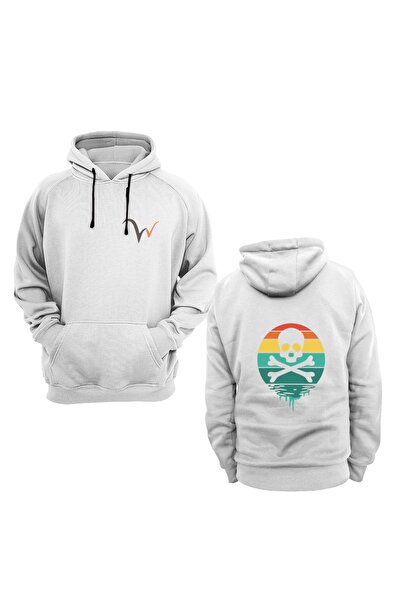 WİDİ Світшот з принтом скелета