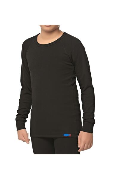 FATELLA Boy's Long Sleeve Thermal Lycra Underwear Top