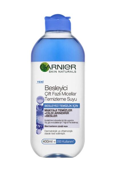 Garnier Besleyici Çift Fazlı Micellar Makyaj Temizleme Suyu 400 Ml //ıkra329839238