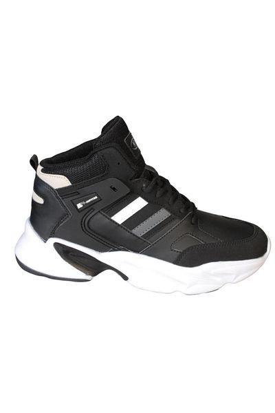 M.P. M.p Men's White High Top Thick Sole Basketball Sports Shoes