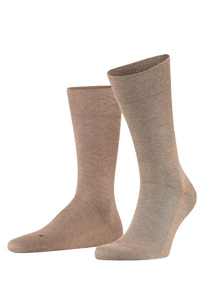 FALKE Herren Socken - Hassas Londra, Strümpfe, Uni, Baumwollmischung, 39-46