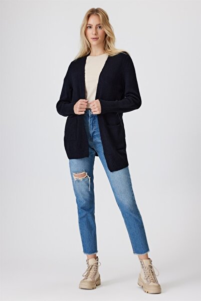 Lee Cooper Gloria Women's U-Sleeve Cardigan, Black