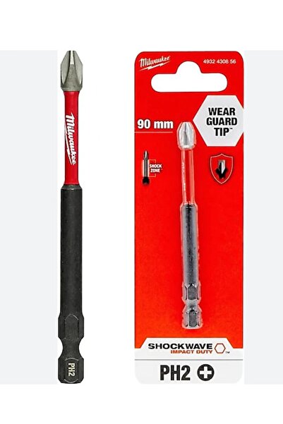Milwaukee Ph2 Yıldız Bits Uç 90mm Cobalt Çelik Vida Sıkma Ucu