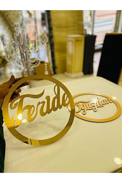 Genel Markalar Pleksi Isimlik Kapı Süsü Nişan Düğün Kına Nikah Söz